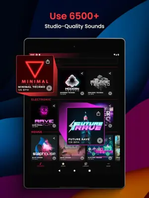 Padmaster Music & Beat Maker android App screenshot 2